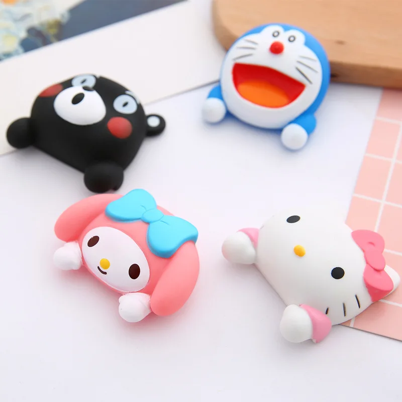 

Sanrio Hello Kitty 3D Switch Sticker Cute Cartoon My Melody Wall Socket Cover Decorative Sticker Room Decoration Holiday Gifts
