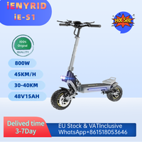 Electric Scooter 800W Motor 48V15AH Automatic Cruise Control System Electric Skateboard 10-inch Tire with Turn Signal E-Scooter