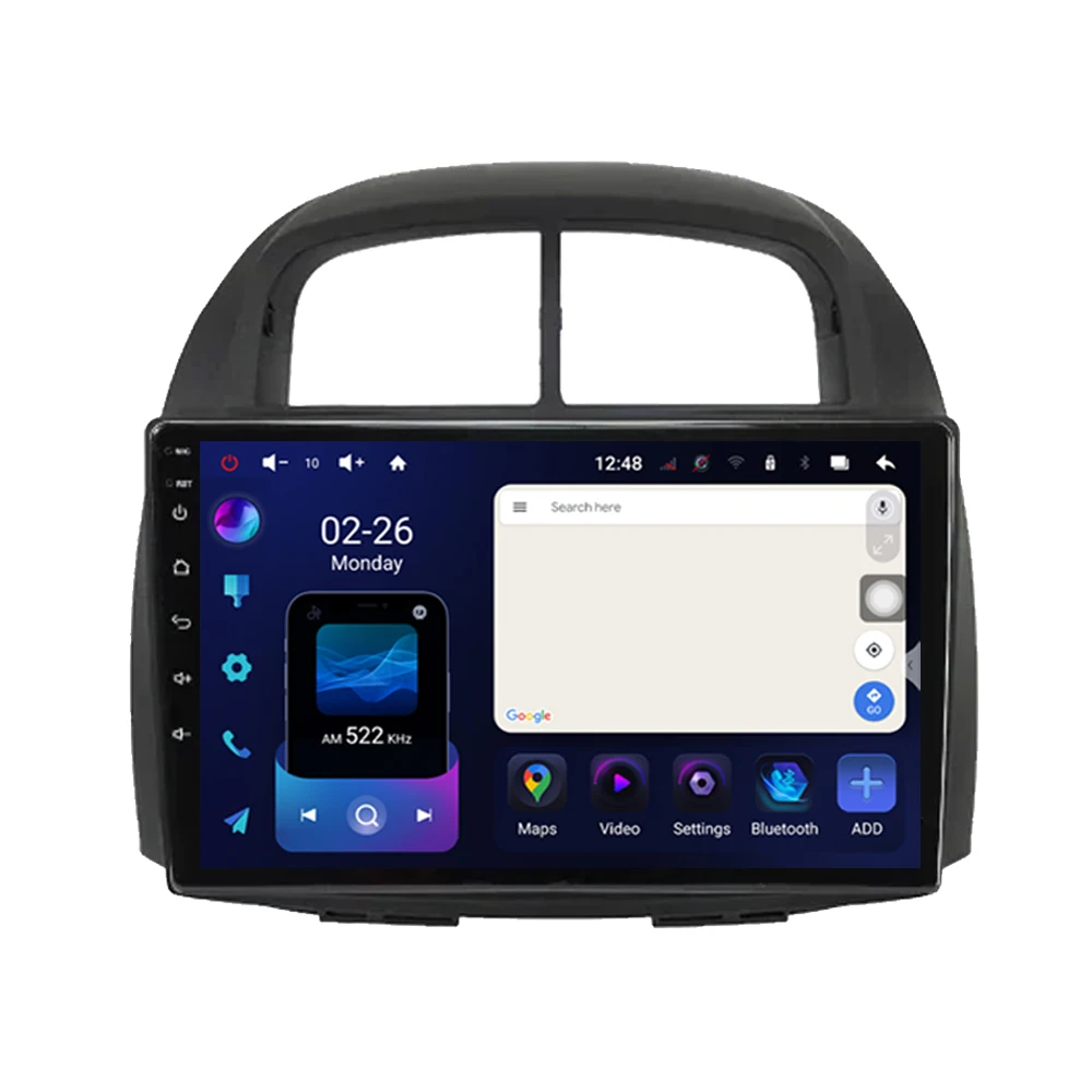 Android 16 Auto Radio Stereo For Toyota Passo Daihatsu Boon Sirion Subaru Justy Perodua Myvi Car Multimedia Player Stereo GPS BT