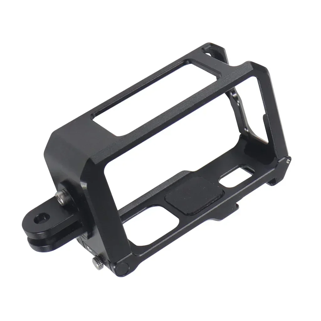 

Camera Cage Rig Protective Frame Expansion Case with Cold Shoe Mount 1/4" ARRI Thread for DJI OSMO Action 3 Camera Accessories