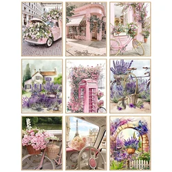 5D New Collection 2024 Diamond Embroidery Exquisite float  Mosaic Art Kits  scenery Hanging paintings Cross Stitch Gift