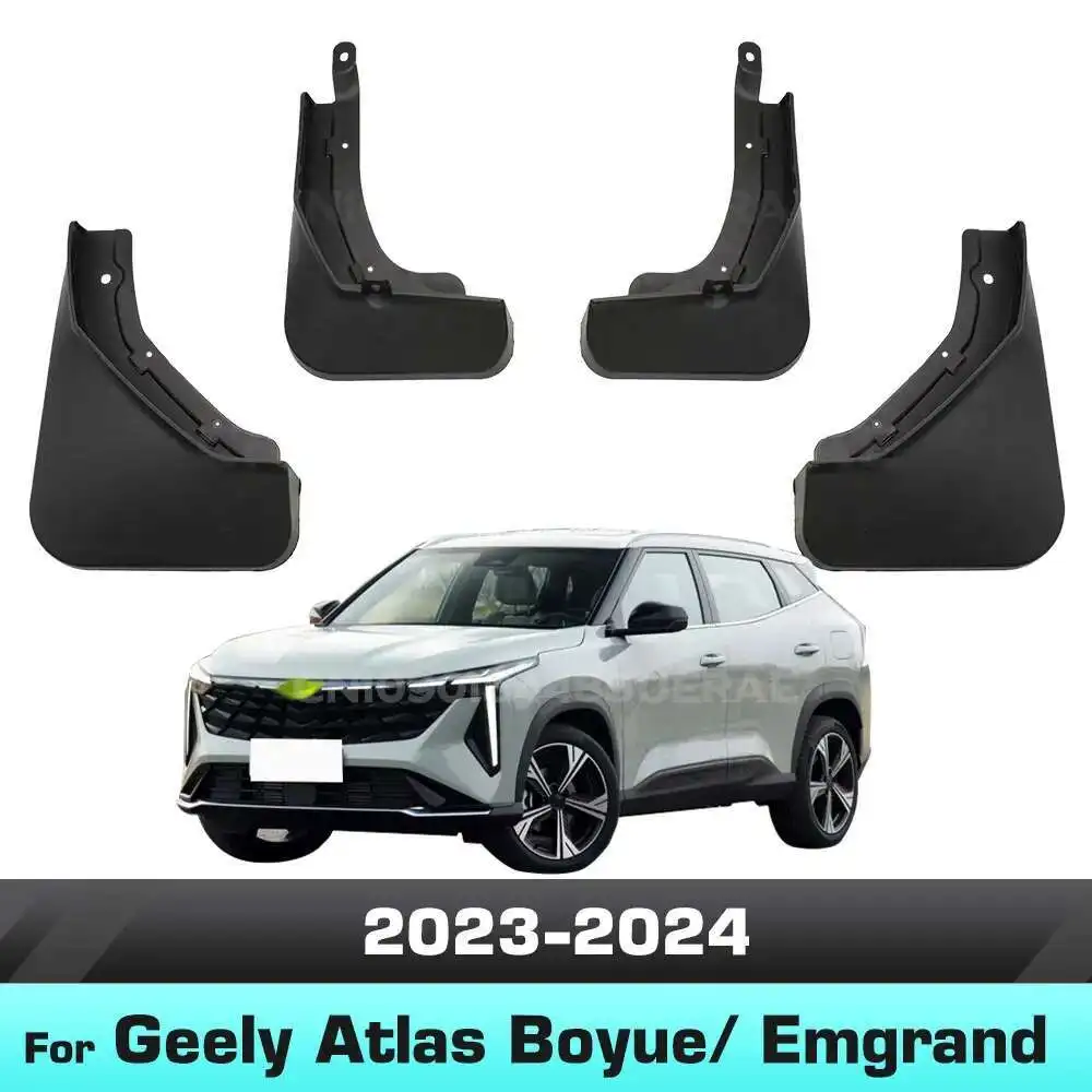 

For Geely Atlas 2023 2024 Boyue Emgrand Fender Mudguard Mud Flaps Guard Splash Flap Mudguards Car Accessories
