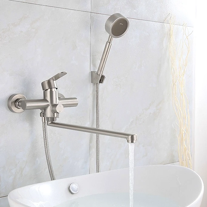 

Wall-mounted Shower Head Bathtub Triple Shower Faucet Shower Set 304 Stainless Steel Mixer Tap Bathroom Accessories