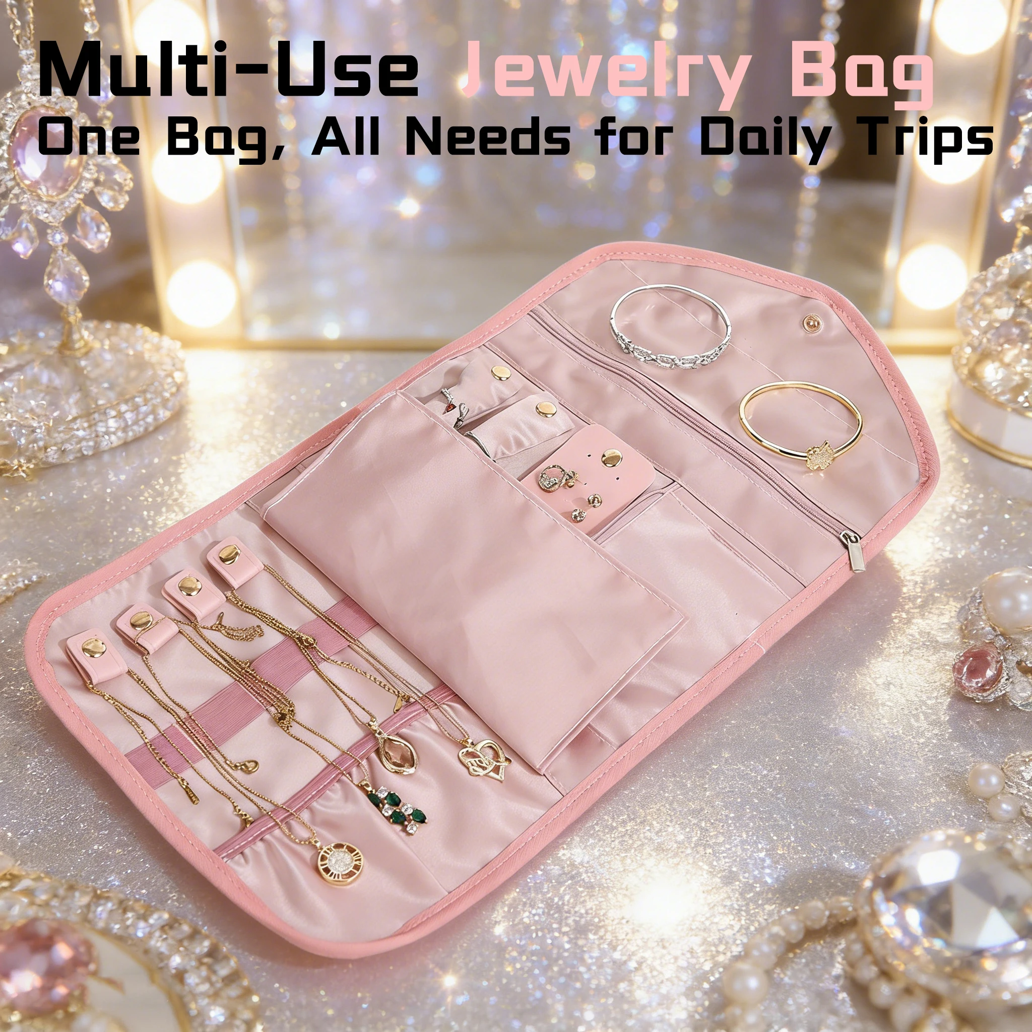 Portable jewelry case travel s - đánh giá và giá Travel Accessories High End