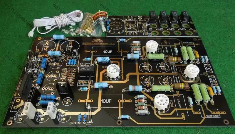 A19 SL-1 Transistor Preamp DIY PCB Kit Full Components No Vacuum Tube HiFi Audio Board