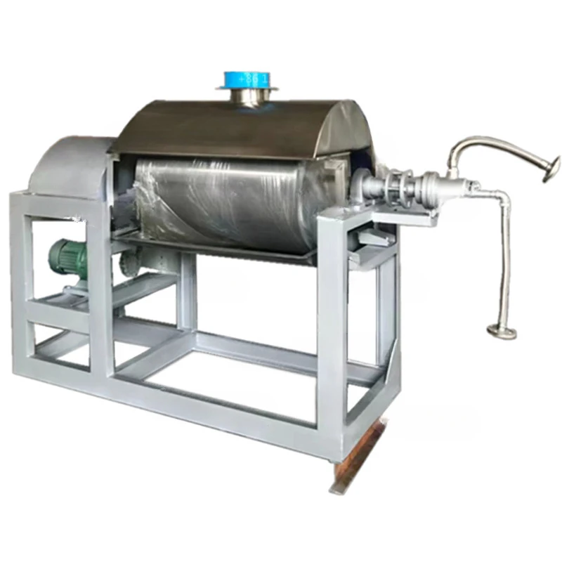 Drum Scraper Dryer Crop Potato Starch Drying Equipment Single Cylinder Drum Dryer For Drying Starch