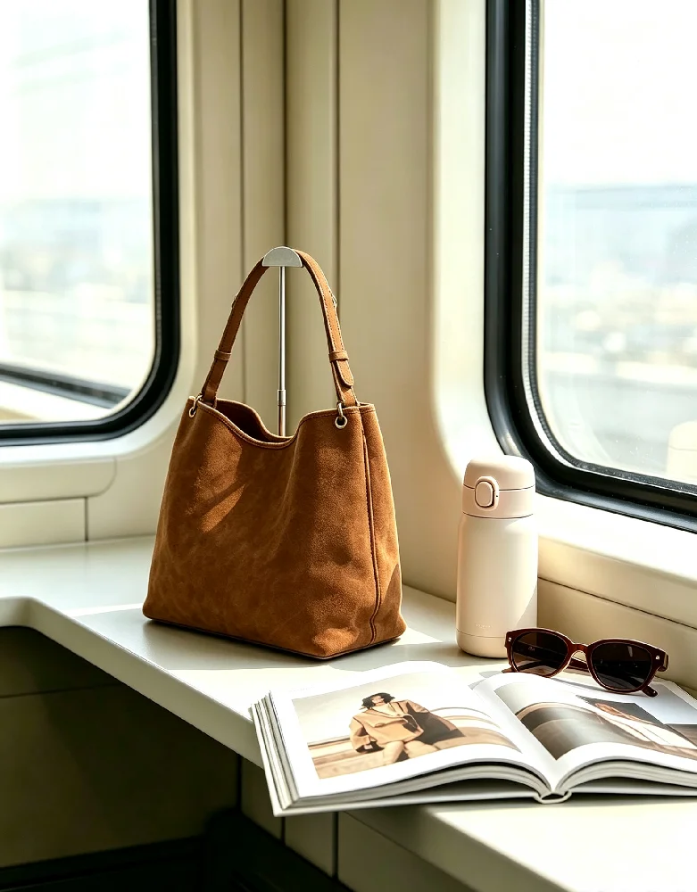 Leatherworking Leveling - Borsa a Mano da Donna in