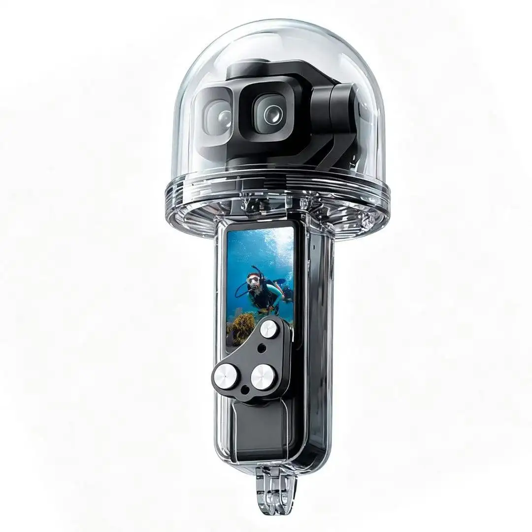 Boîtier étanche pour plongée sous-marine 50m pour Pocket 4P, coque de plongée pour DJI Osmo Pocket 4P, accessoires pour caméra