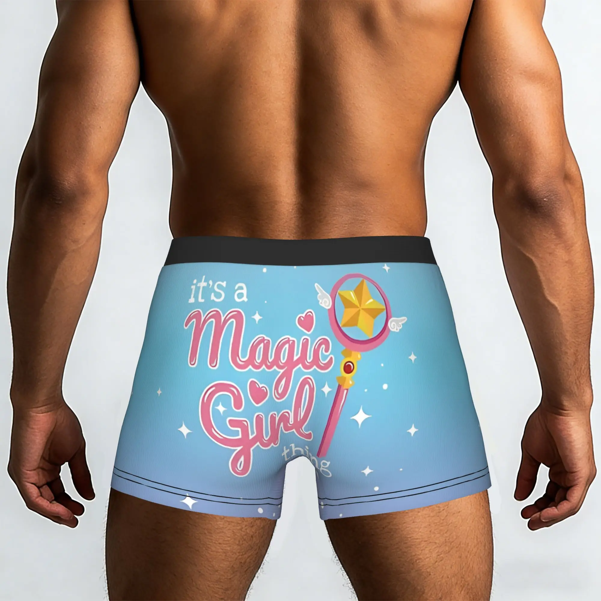 It's A Magic Girl Thing Bandai Cardcaptor Sakura Underpants Breathbale Panties Male Underwear Ventilate Shorts Boxer Briefs