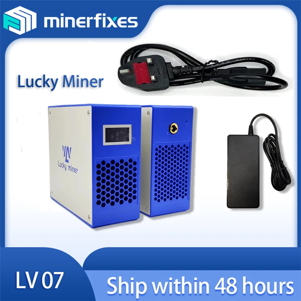 Imagem -06 - Bitcoin Btc Mineração Lucky Miner Versão Mais Recente Modelo v7 Solo Wifi 1t gh s Ethereum Miner Lv07 sem Esforço