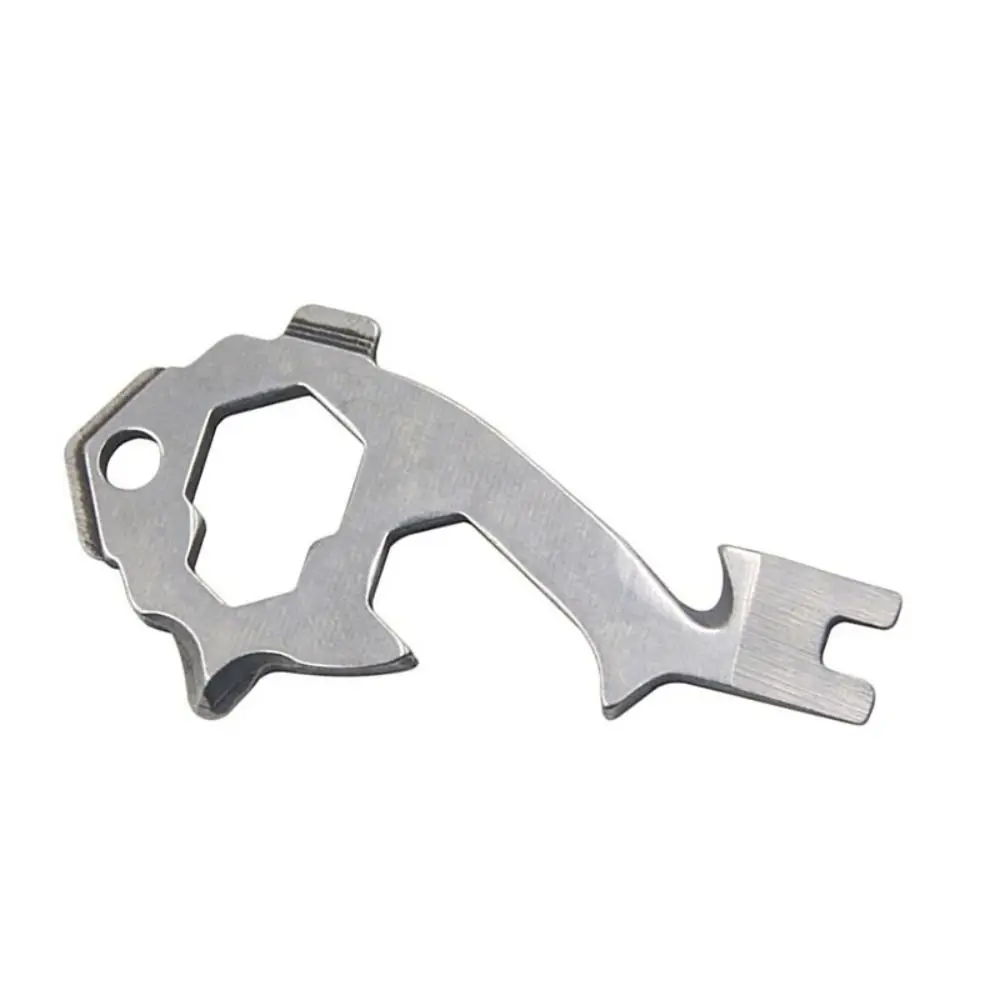 20 in 1 20 in 1 Multi Tool Key Tool Stainless Steel Metal Multifunctional Key Tool Corrosion Resistance Portable