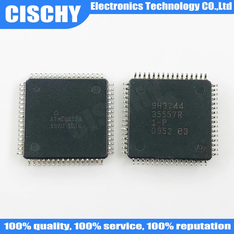 1pcs/lot ATMEGA128 ATMEGA128-16AU ATMEGA128A-AU ATMEGA128L-8AU TQFP64 In Stock