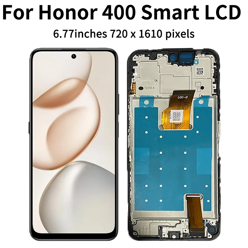 Ekran 6,77” do Honor 400 Smart Display, panel dotykowy, digitizer, kompletny moduł ekranu LCD do Honor400 Smart Lcd LGN-NX1 — zdjęcie produktu 2