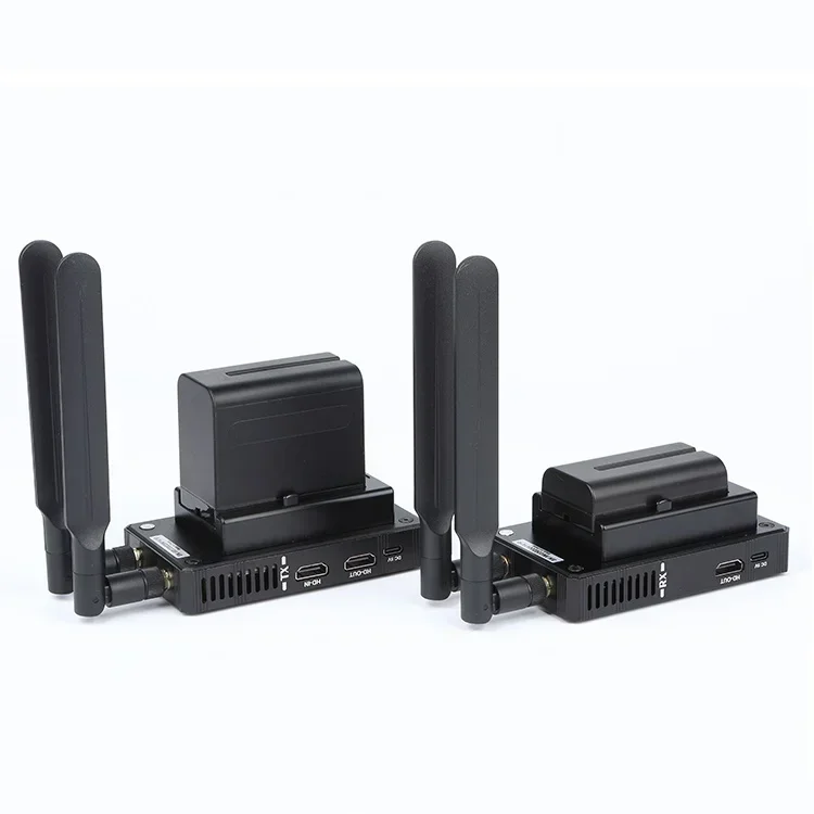 2025 Wireless Extender Wireless HD Transmitter and Receiver 200M Support for Cameras OBS Live Streaming Wireless Display