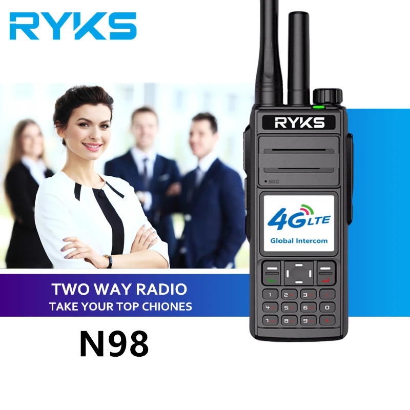 Imagem -04 - Rádio Bidirecional Global de Interfone Walkie Sim Card Longo Alcance Par sem Taxa Plataforma de Interfone 4g Uhf Internet 5000km