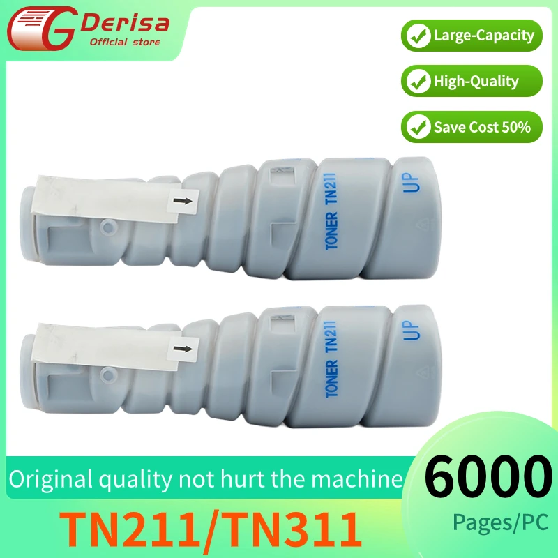 Compatible for Konica Minolta TN211 TN311 Toner Cartridge for Bizhub 200 250 282 7728 350 362 Copier Cartridge