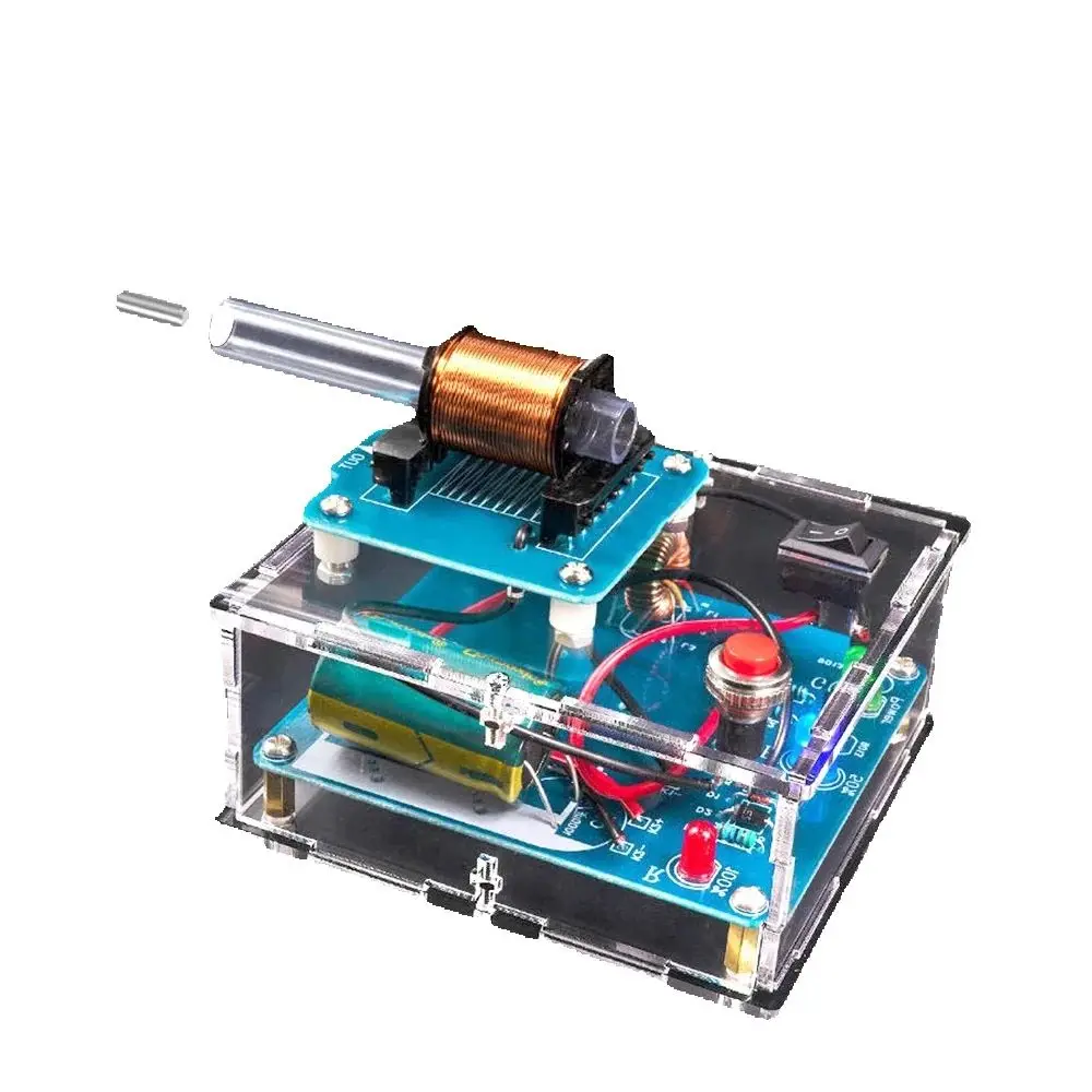 DIY -Electronic Tool Kit, DC- 3V Electromagnetic Transmitter, High-voltage Electromagnetic Cannon, Mini Voltage Converter Module