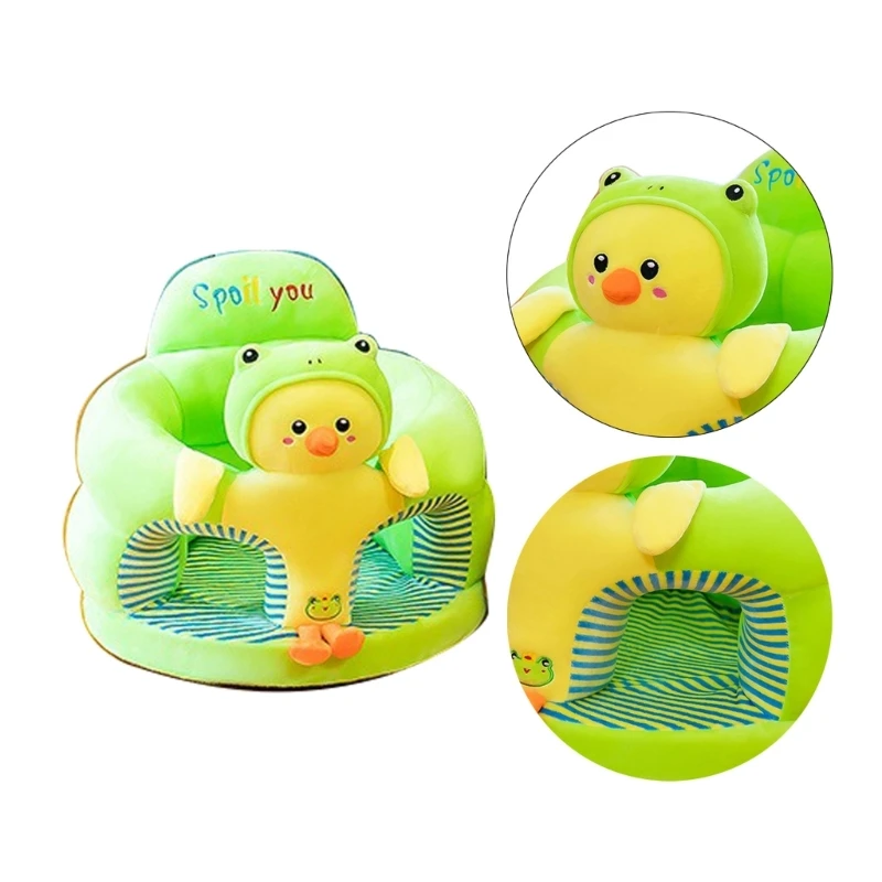 Cartoon Infant Toddler Portable Baby Support Sofa Chair Safety Designs D5QA