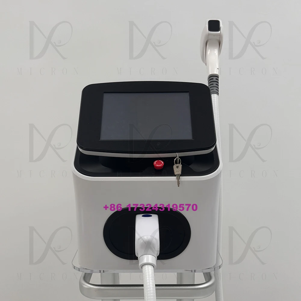 2000W 808 Diode Laser Hair Removal Machine - 755nm, 808nm, 1064nm Triple Wavelength Ice Platinum Titanium Painless Hair Removal