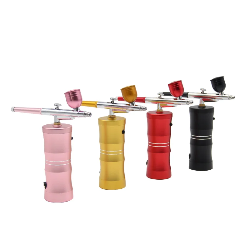 High Pressure Nano Level Oxygen Injection Sprayer Hydrating Skin Care Nail Art Cake Artifact Air Gun Beauty Instrument