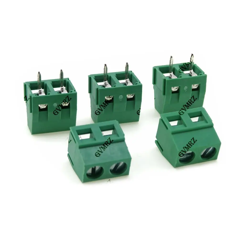 10PCS 5.08mm 2PIN 3PIN  KF127-2P KF127-3P Screw Terminal Blocks KF127 5.08mm PCB for 2P 3P Wires Terminal 2PIN 3PIN