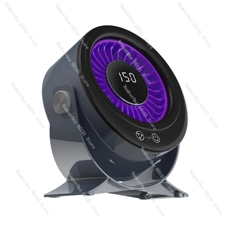 Elegant Silent Air Circulation Fan for Home Office Wall Mounted Desktop Portable Cooling Fan Rechargeable Plug In Dual Use