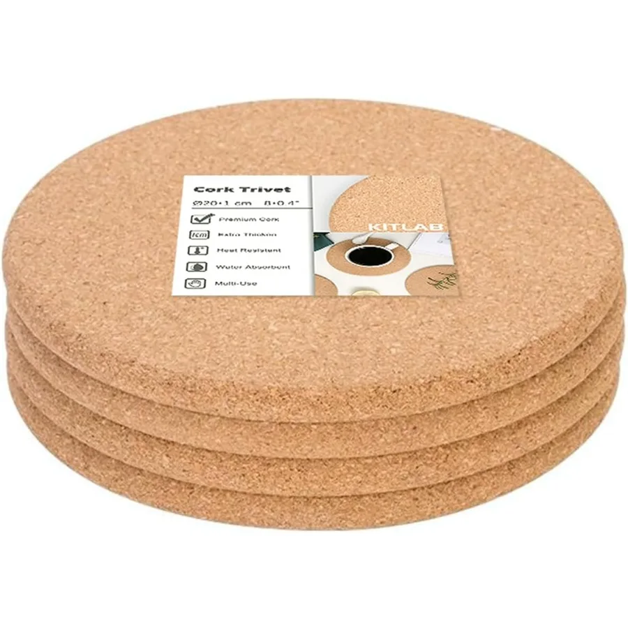 Cork Trivet 4 Pack … - image