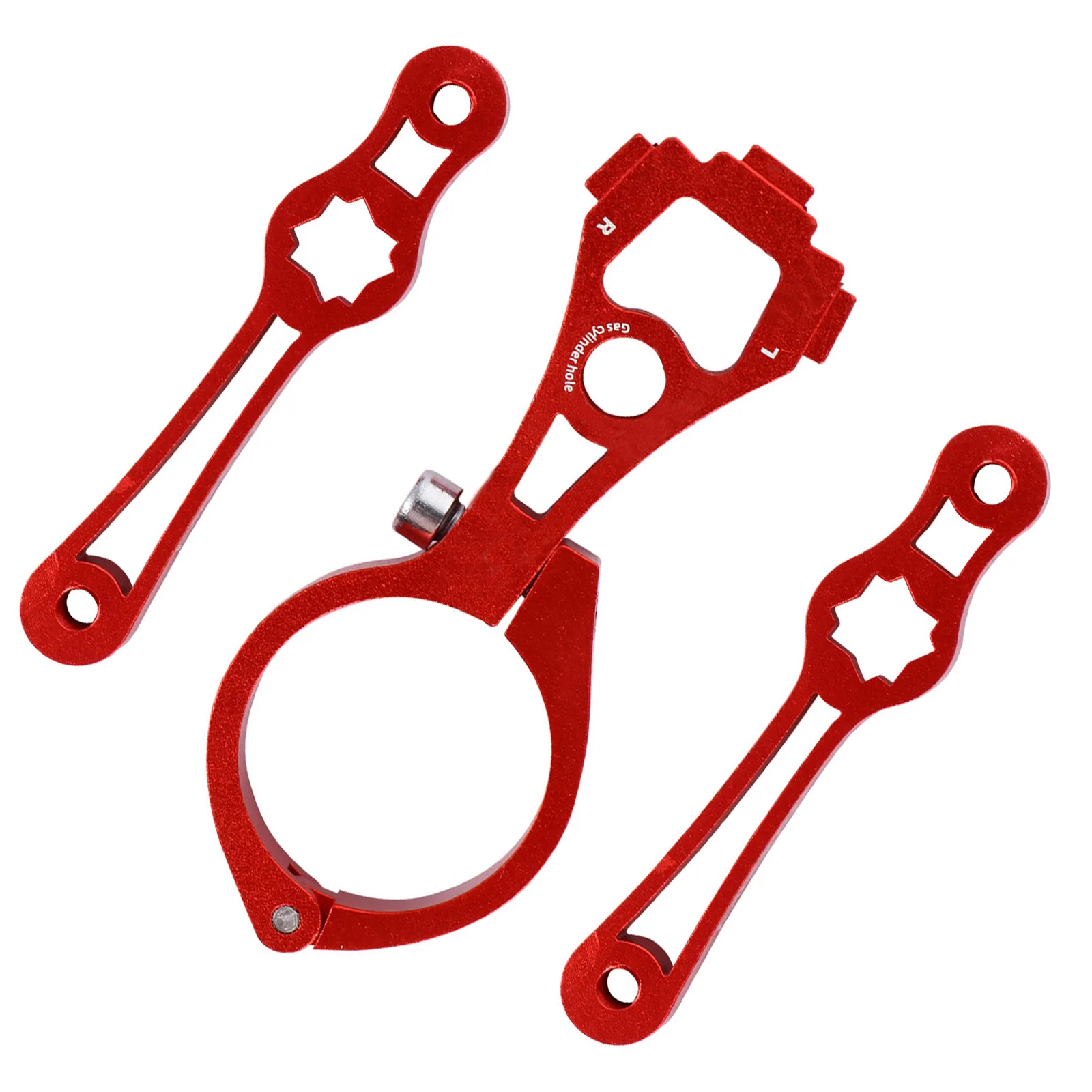 

1Set Bike Bottle Rack Cycling Aluminum Alloy Durable Water Bottle Holder Kettle Cage Stand Accessories Bike Kettle Rack