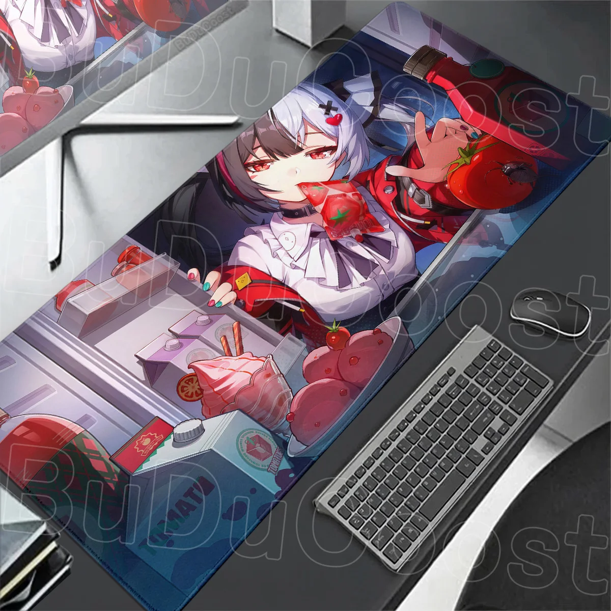 Anime Gamer Washable Mousepad Neverness to Everness Lacrimosa Office Extended Table Speed Gaming Keyboard Mat Stitch Edge Carpet