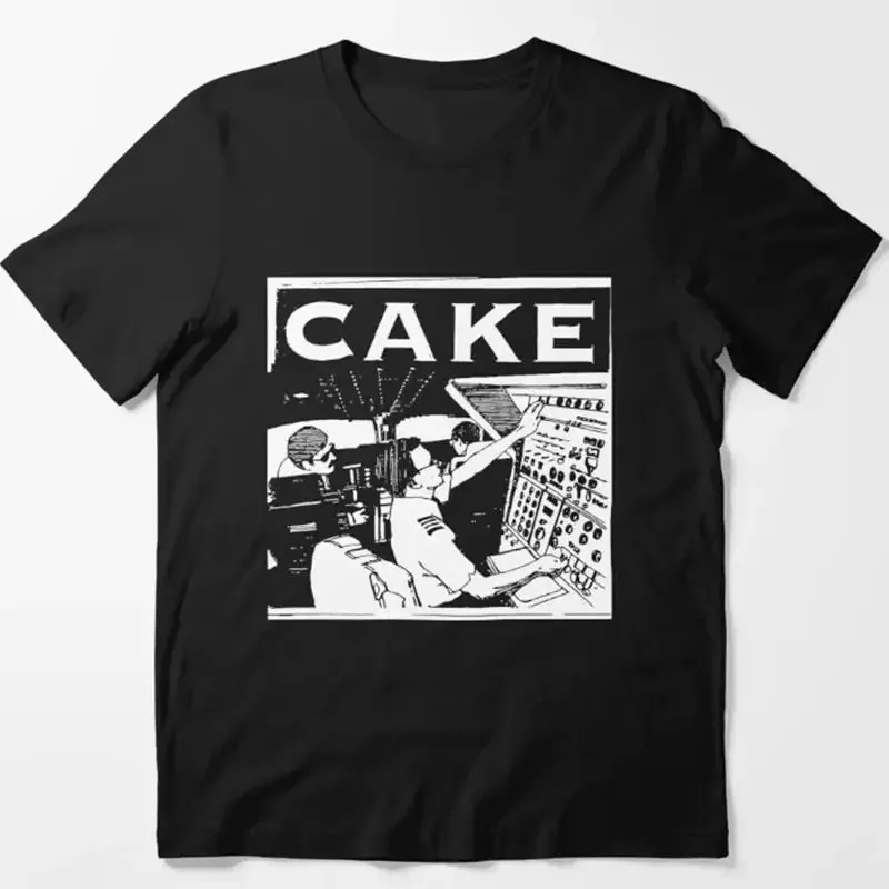 New Cake Rock Band Artwork Black T Shirt S To 5Xl 3F128