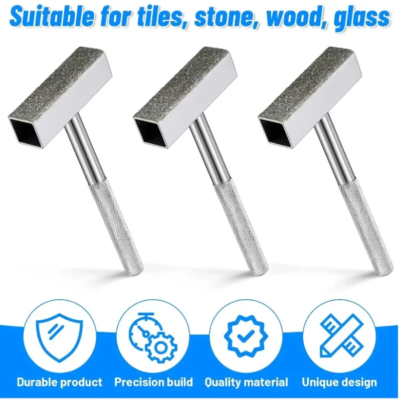 1PCS Grinding Wheel Dresser Tool Diamond Wheel Stone Dresser with Diamond Coated Surface for Dressing Grinding and Deburring