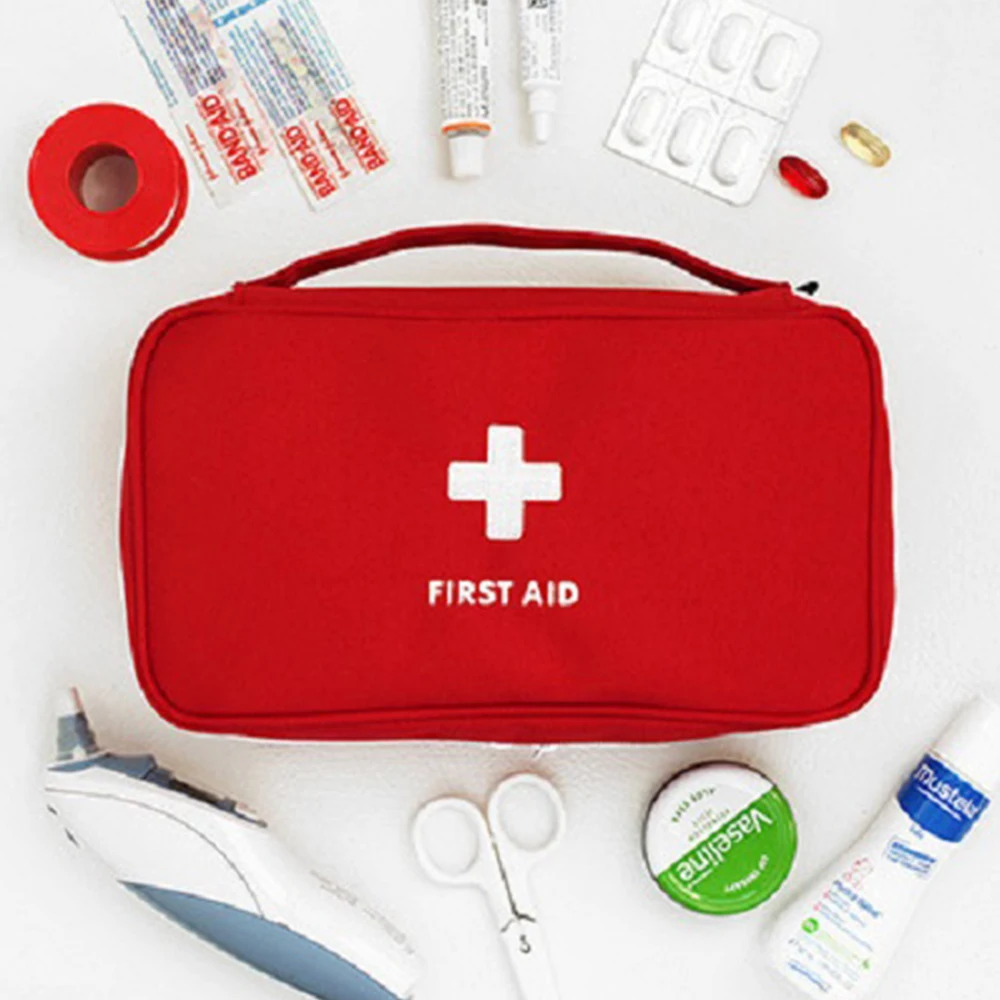 Empty Large First Aid Kits Portable Outdoor Survival Disaster Earthquake Emergency Bags Big Capacity Home/Car Package
