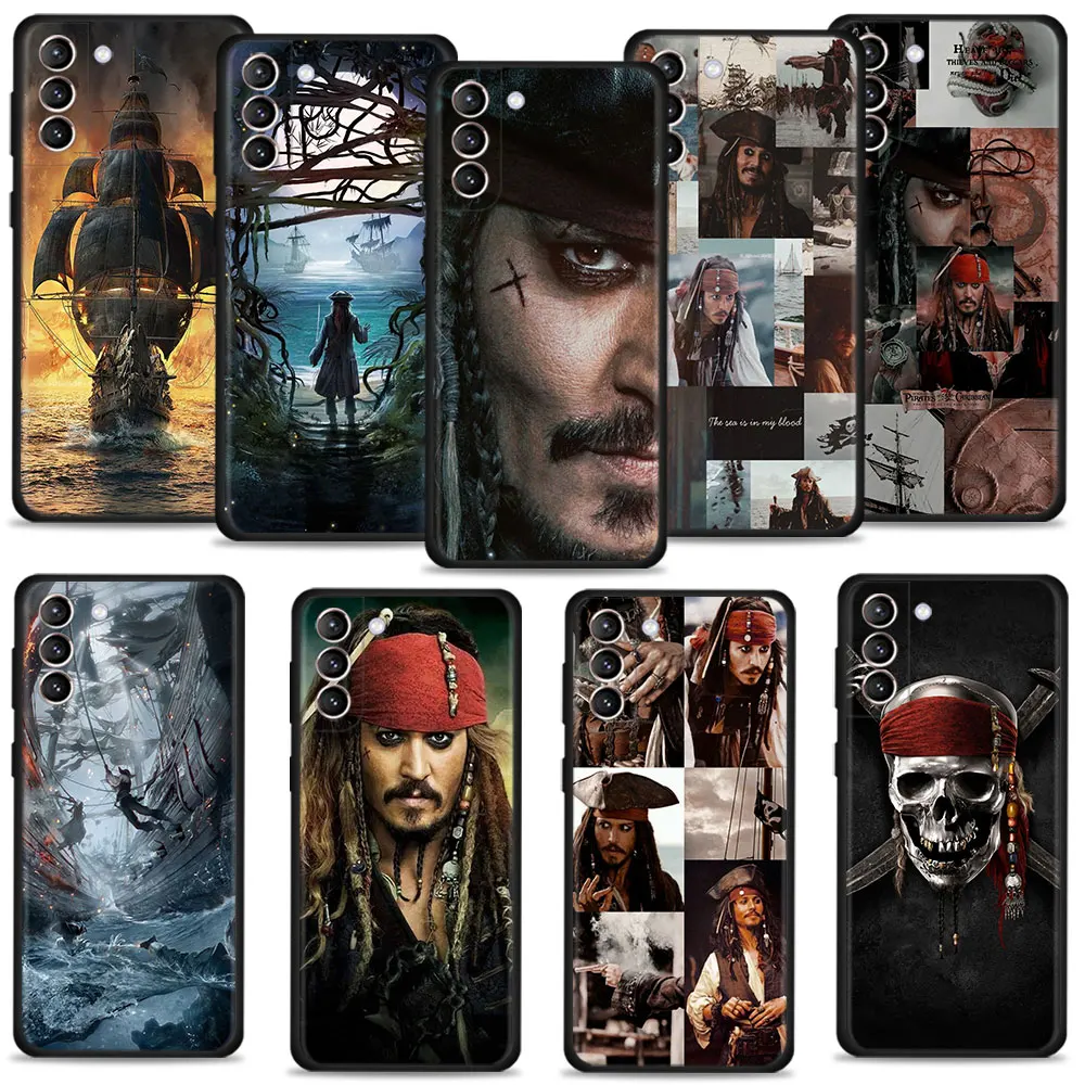 Pirates of the Caribbean Phone Case For Samsung Galaxy S24 S23 S22 S21 S20 FE Ultra Plus Note 20Ultra 10Plus Coque