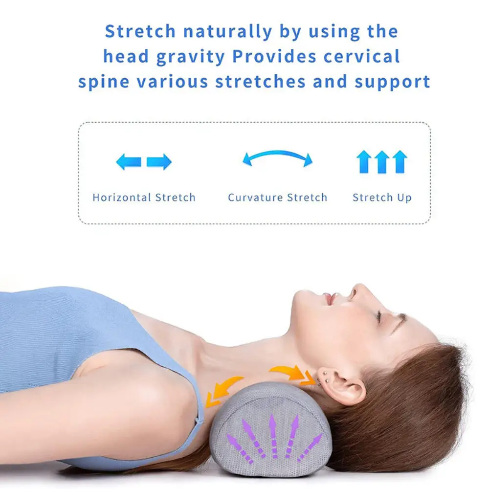 Support Pillow Memory Foam Cervical Pillow Ergonomic Contour Orthopedic Pain Contoured Support Pain Relief Sleeping Pillow