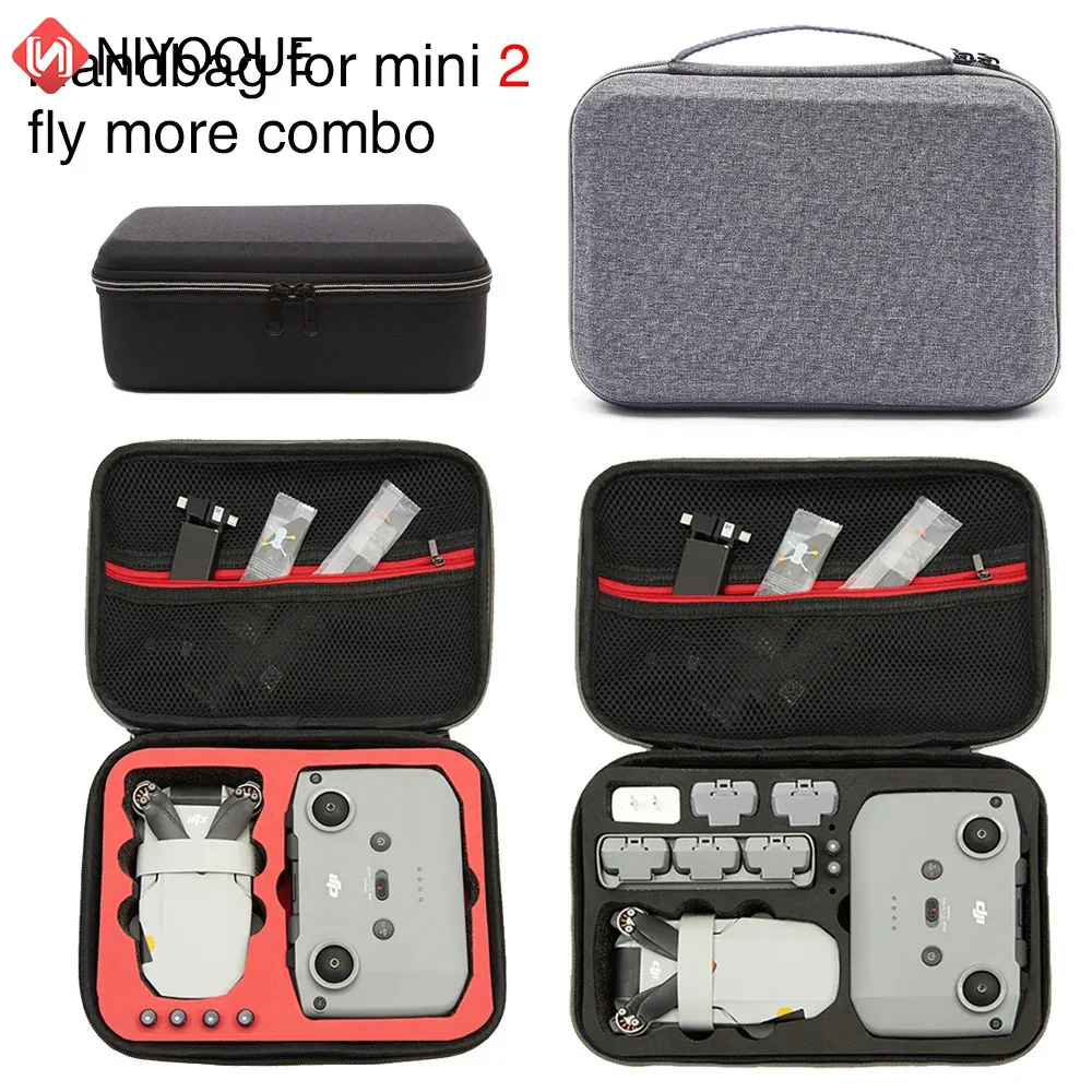 Portable Carrying Case Remote Controller Battery Drone Body Handbag Storage Bag For DJI Mavic Mini 2 Drone Accessories