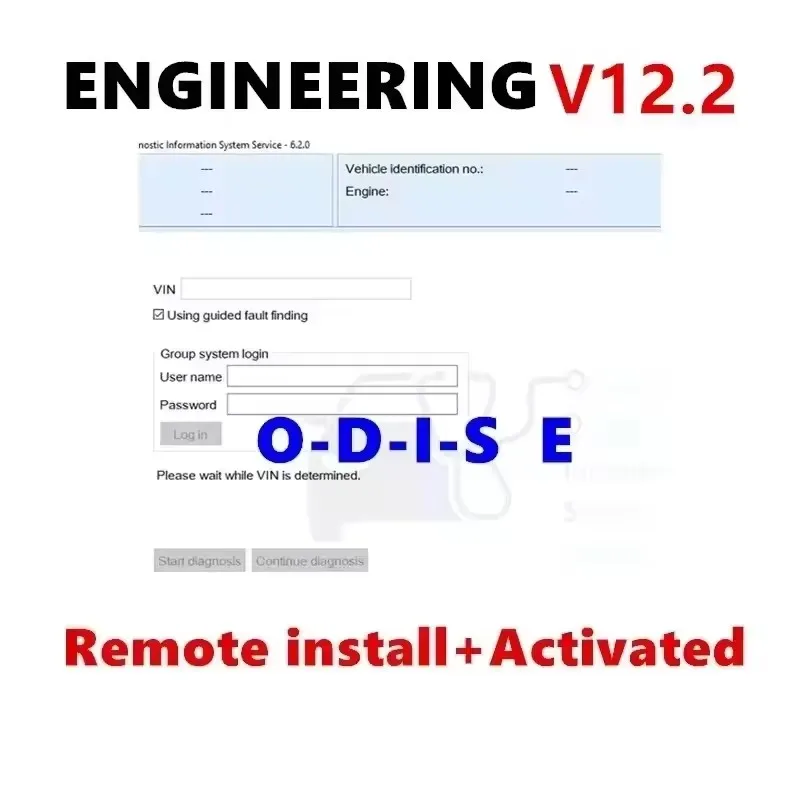 برنامج 2024 ODIS-E V12.2.0 + ODIS ingeniería Flashdaten ECU البرامج الثابتة limas de data Flash para VW para AUDI para SEAT para SKO