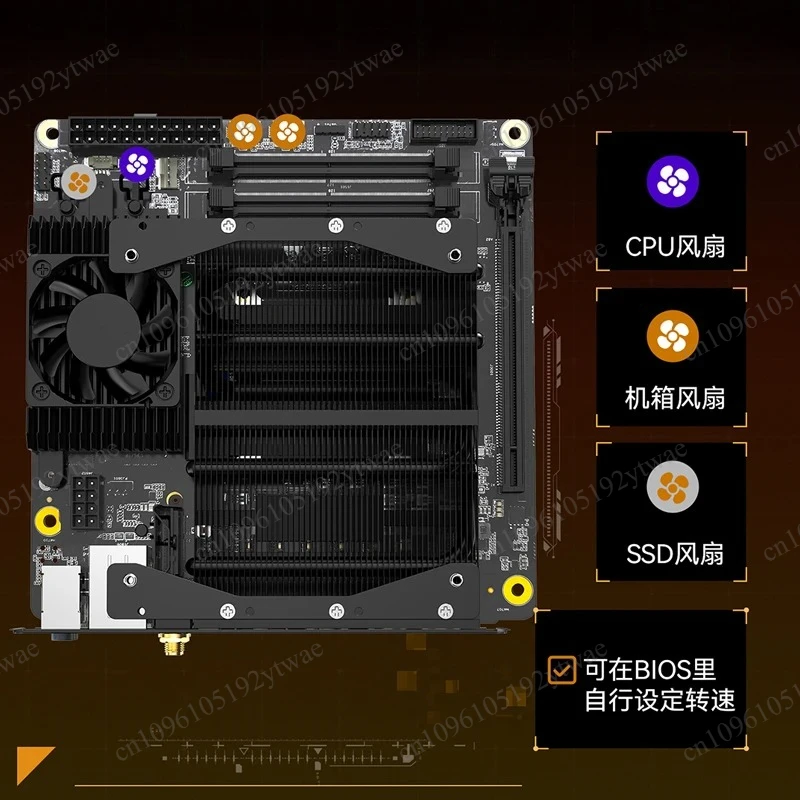 MINISFORUM BD790i/BD795i SE ITX Board, R9 7945HX CPU Set, Integrated Graphics, DDR5 M.2, DIY Desktop Motherboard Combo