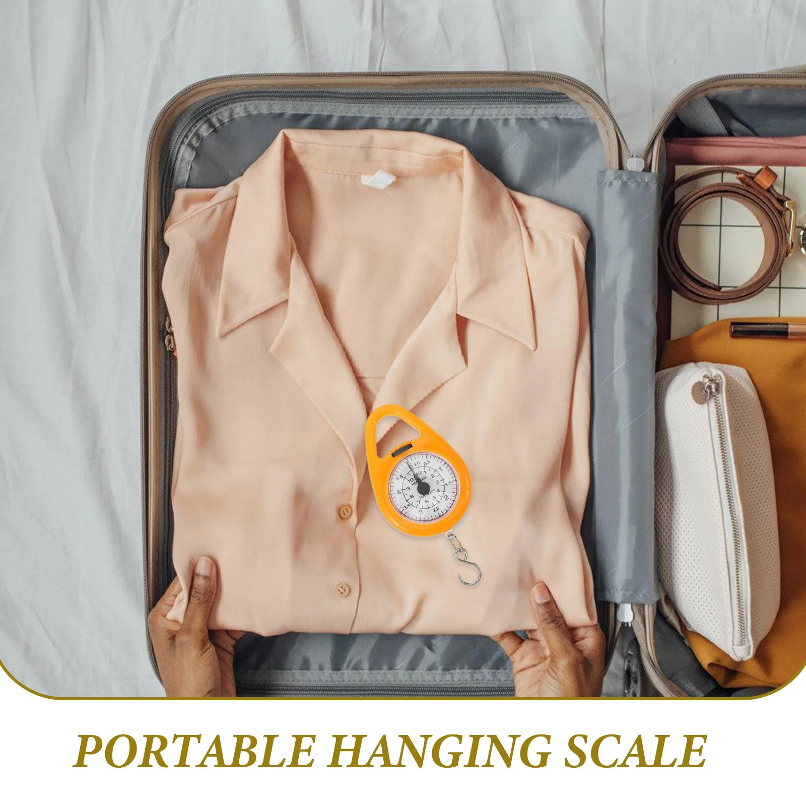 Spring Balance Suitcase Scale for Travel Weight Scales Suitcases Hanging Luggage Portable Bathroom Digital Mini Weighing