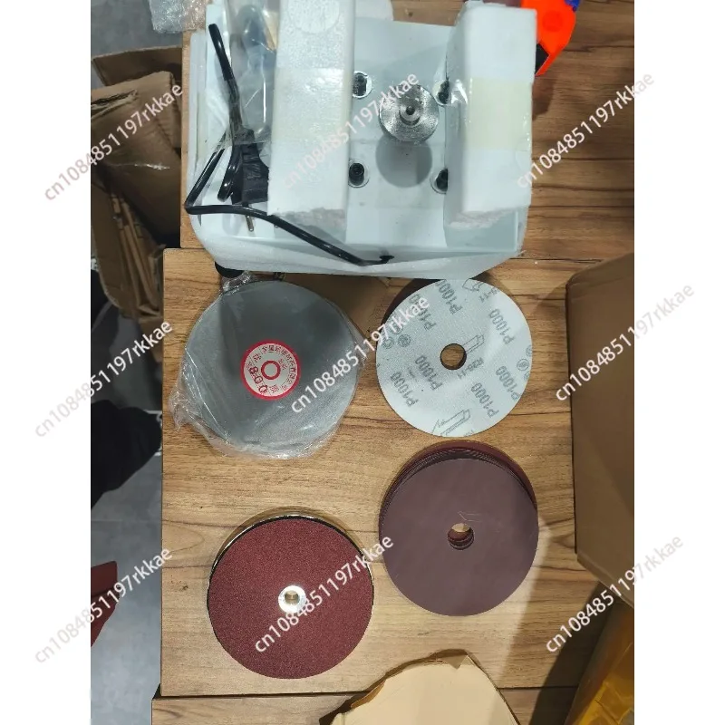 Small Electric Knife Sharpener Professional Foot Nail Sharpening Machine Diamond Disc Surface Grinder for Kitchen Knife Scissor