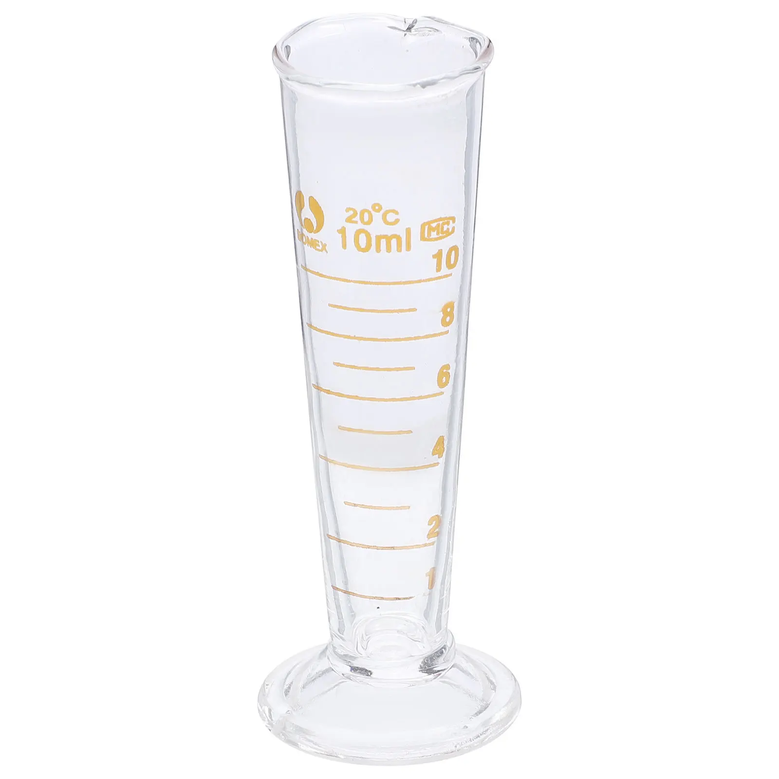 

Graduated Glass Measuring Cup with Clear Scale for Laboratory Experiment Research Kitchen Cooking Baking Liquid