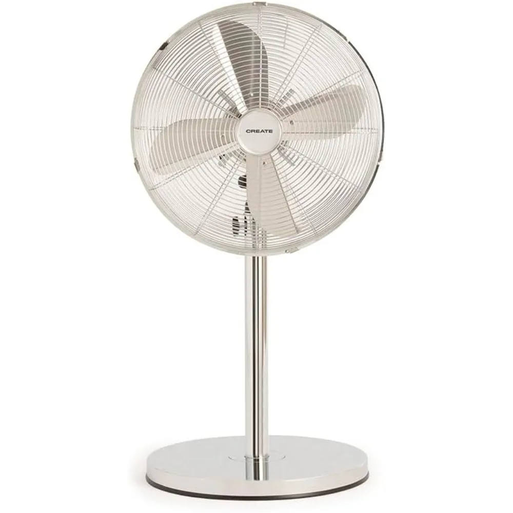كرييت / حامل هوائي سهل / فينتيلادور دي باي أوسيلانت نيغرو / 50 وات، توهتا قابل للتنظيم وقابل للتعديل، 3 سرعات، نظام دي