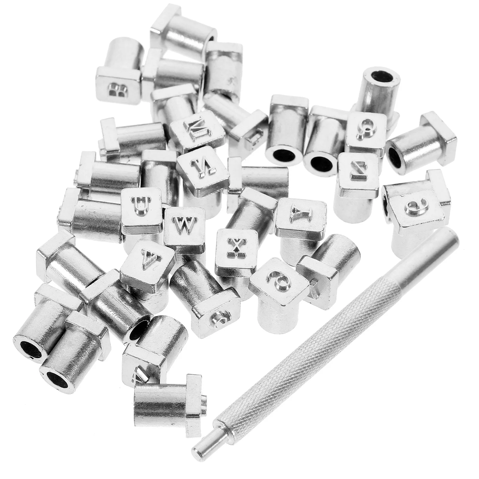 

1Set Alloy Stamping Tool Durable Steel Letters Stamp Kit for DIY Craft Making Bags Belts Shoes Supplies