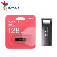 ADATA USB3.2 UR340 USB Flash Drive 32GB 64GB 128GB Metal Pendrive High Speed 100MB/s Original Pen Drive for Desktop Laptop
