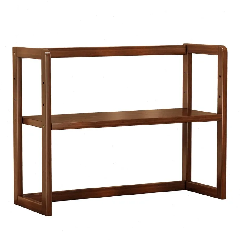 Multi-layer Storage Rack Tea Set Display Rack Storage Rack Vintage Style Desktop Tea Cup  Corner Organizer