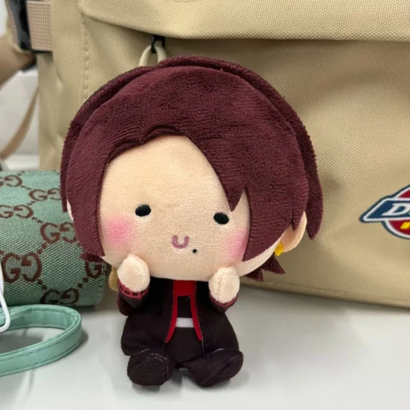 10 ซม.ออนไลน์ของเล่นตุ๊กตาจี้อะนิเมะ Kashuu Kiyomitsu Mikazuki Munechika ตุ๊กตาตุ๊กตา Plushie ตัวเลขพวงกุญแจกระเป๋าเป้สะพายหลังของขวัญ
