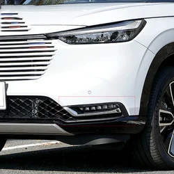 For Honda Vezel HR-V E:HEV 2021 2022 2023 Chrome Front Rear Fog Light Foglight Lamp Cover Trim Bumper Decoration Car Styling