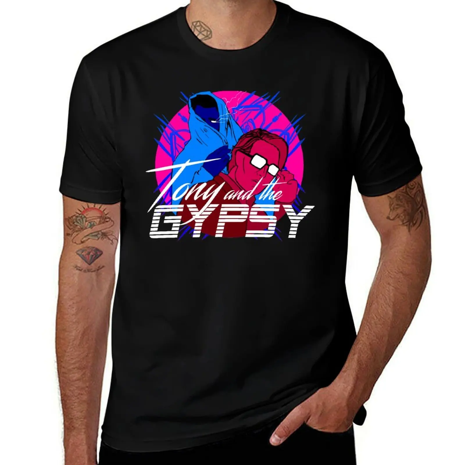 Tony and the Gypsy T-Shirt Sports Casual Short Sleeve Cotton Tee