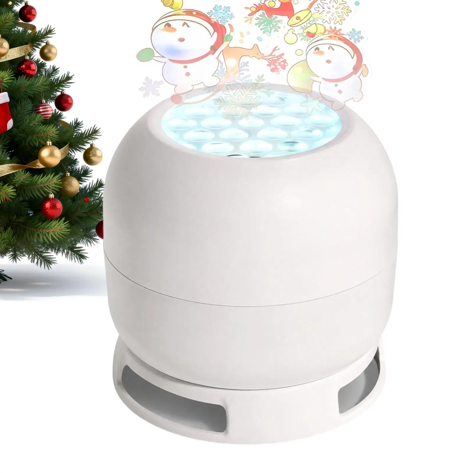 Plug and Play Christmas Projector Light  Plug and Play Rotating Dynamic Lamp Indoor Christmas Projector for holiday christmas
