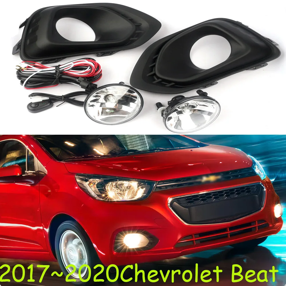 

car bumper headlamp for Chevrolet Beat fog light 2017~2020y halogen 4300K auto Accessories headlight beat lamp