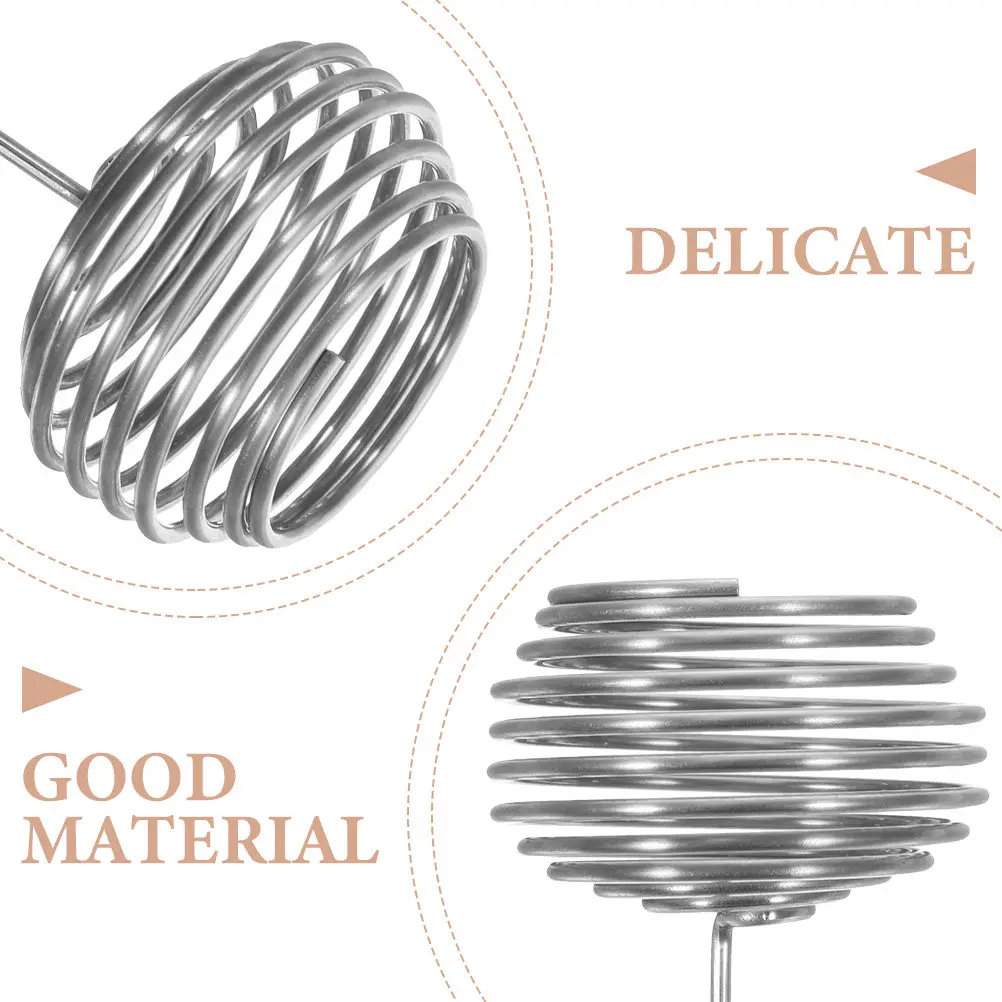 20Pcs Stainless Steel Fertilizer Basket for Bonsai Orchids Plants Spherical Mesh Design Gardening Fertilization Tool Plant